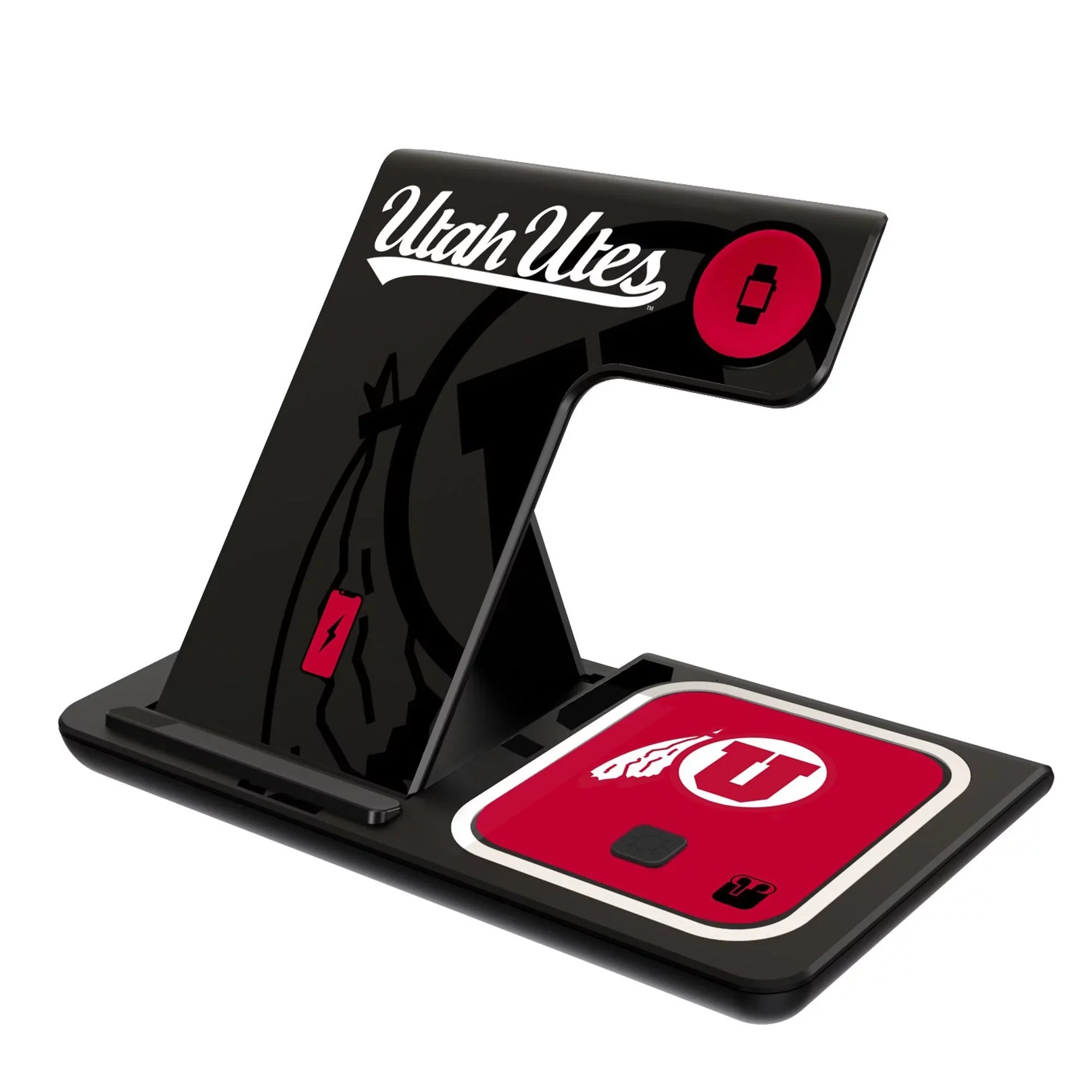 Keyscaper Charger Utah Utes Wireless 3-In-1