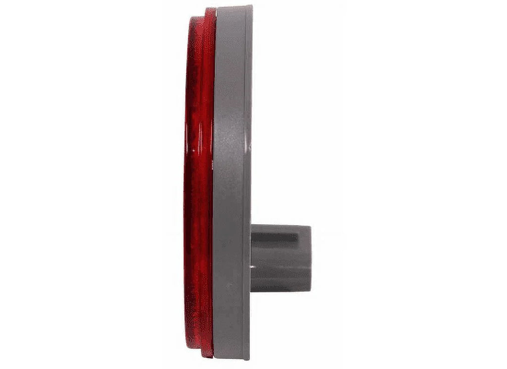 LED WeatherTight Red Stop Round Diode 3 Light STL13RMB Turn Tail Pin Optronics 4" With 7