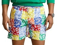 Medium Trunk Yellow Ralph Classic Swim Lauren Traveler dimension Men's