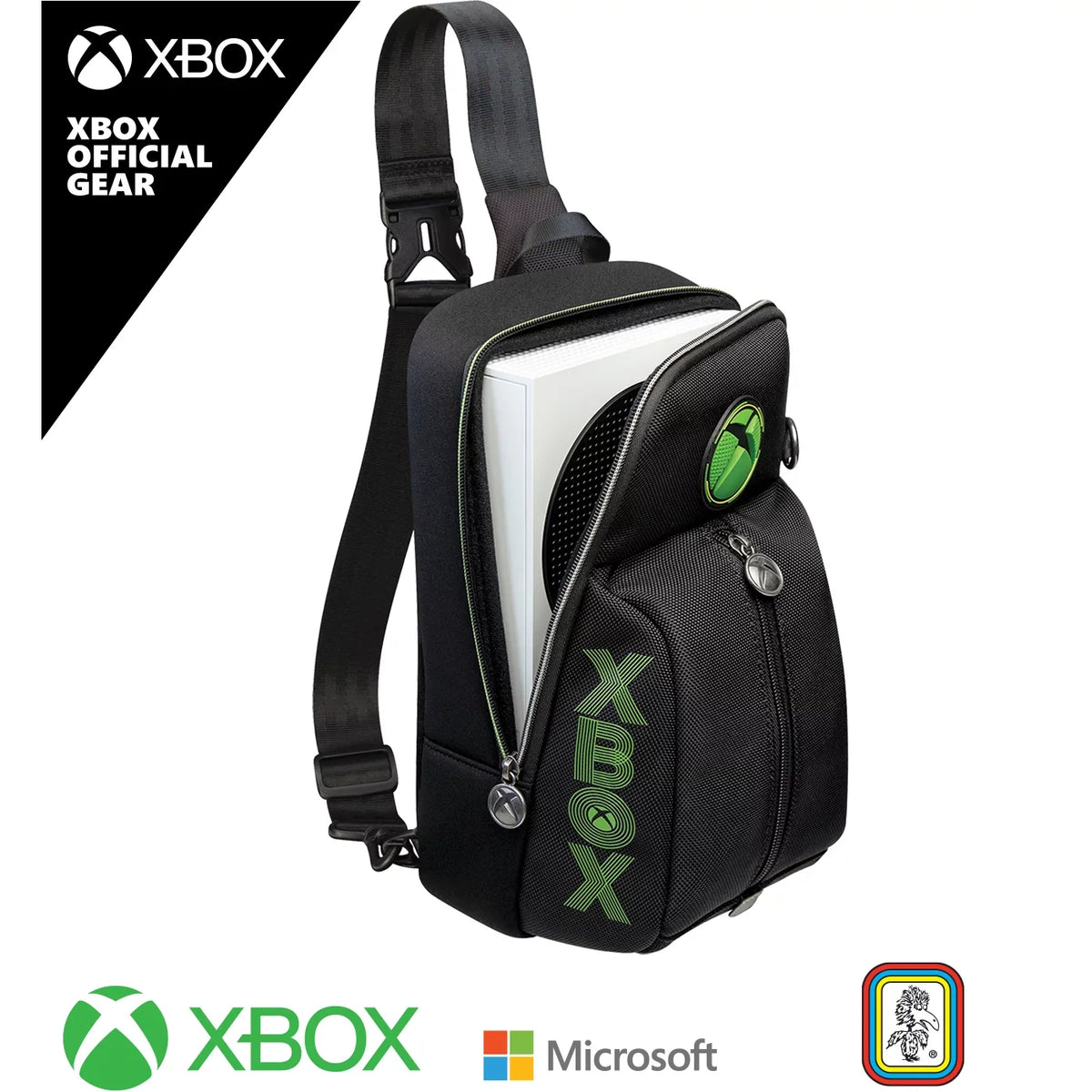Traveler S RDS Case XBOX Series Game Black-Green, Video Sling Bag Carrying