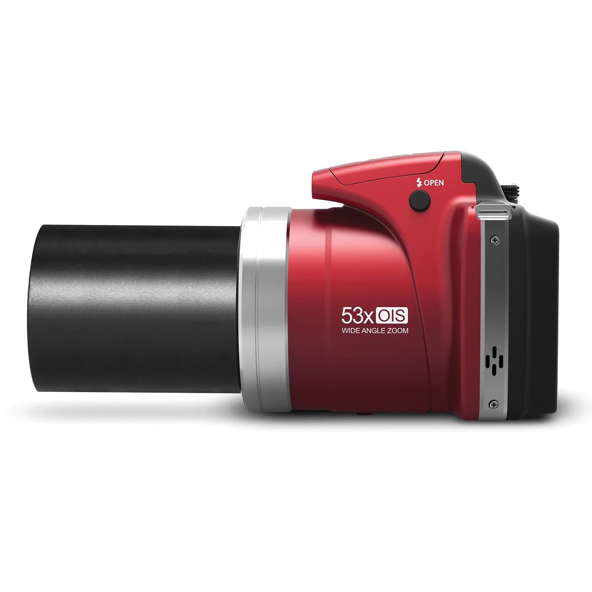 Pro 1080p Pixel Zoom, (MN53Z Mega Optical 16 SD Shot Card with Digital Red) HD 53x & Minolta Full Camera Video HD 16GB