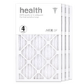 AC Filter, 14x24x1 in AIRx 4-Pack MERV Furnace Pleated Air the Air HVAC Filters USA Made Filter 13 Health