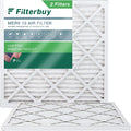 Filterbuy Filters Pleated HVAC Air MERV 13 Furnace AC (2-Pack) 14x14x1