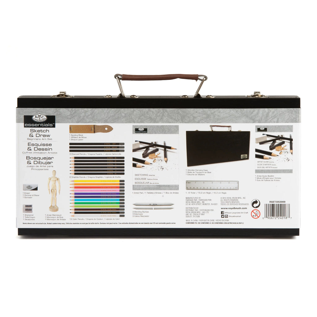 Art Royal Essentials & Set Beginners Draw Langnickel & Sketch
