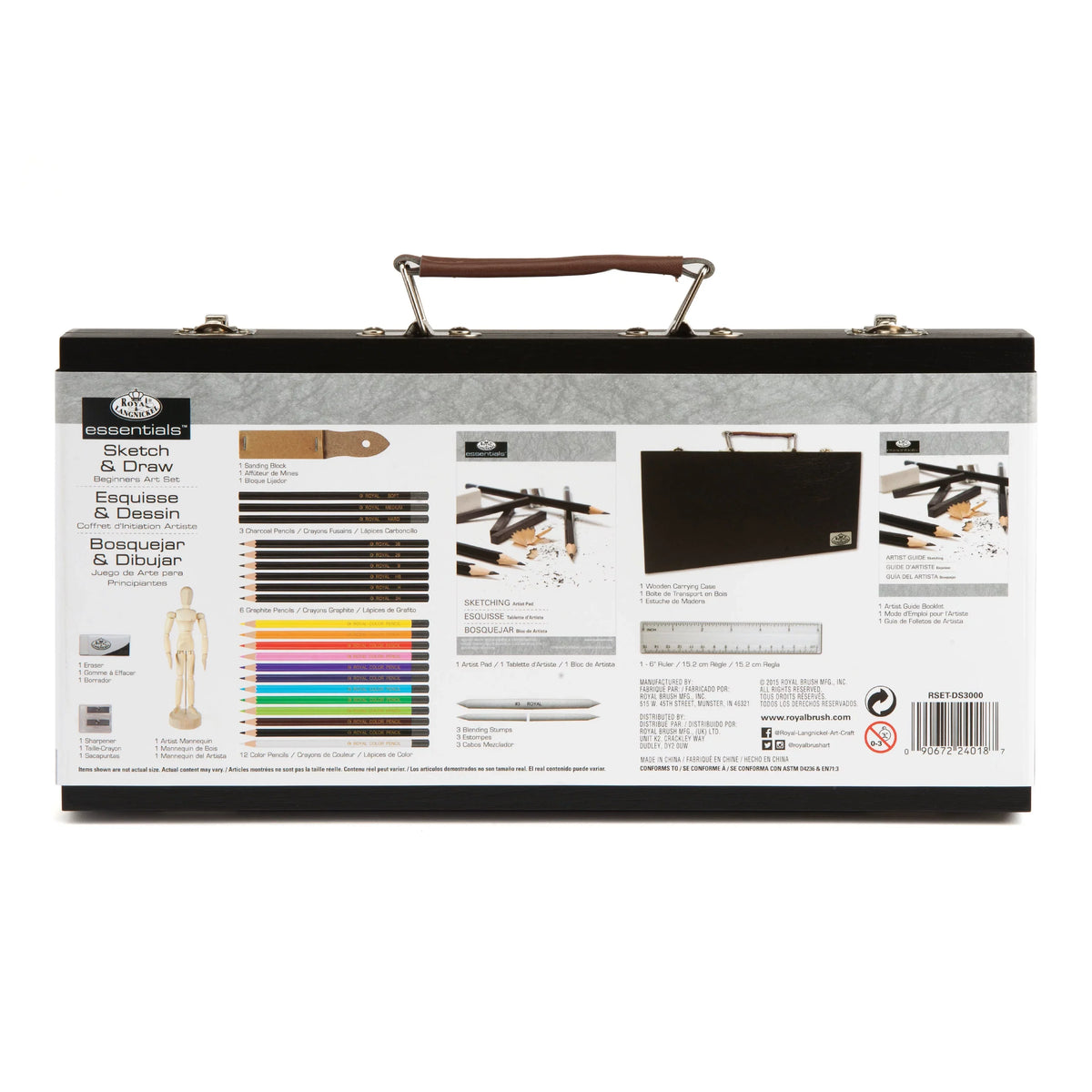 Art Royal Essentials & Set Beginners Draw Langnickel & Sketch