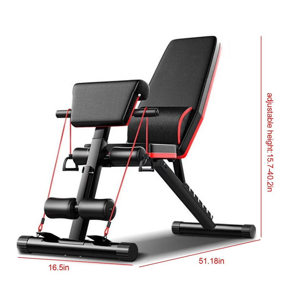 for Adjustable 160kg Home / 352.7lb Bench Weight Workout Multifunctional Gym