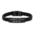 Bracelet, Cat Turkish My Van Talk. Gifts Bracelet, Van Turkish I Engraved Cat Braided Leather Van for and Inspirational Turkish
