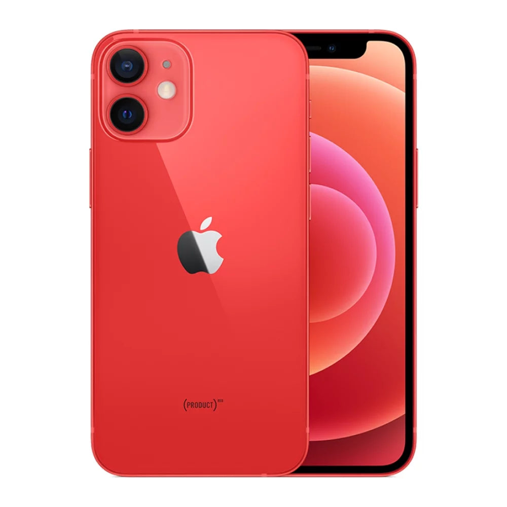12 (Refurbished) Smartphone GSM Red 64GB Mini Product Restored iPhone