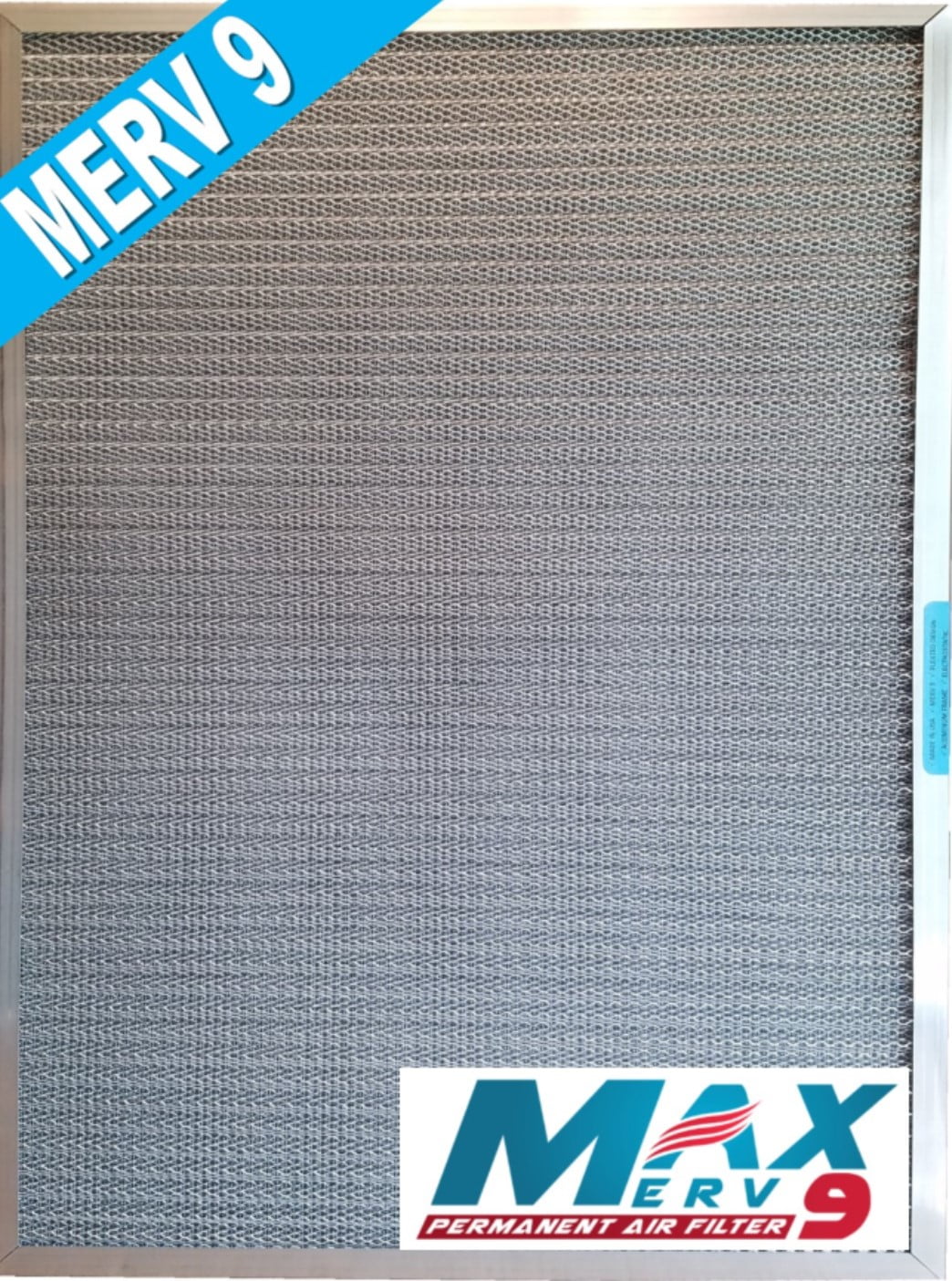 '- - = Filter Certified dust 5-Stage Washable, (16x20x1) The MERV 9 Ultimate - a Lab Reusable, Electrostatic Traps Furnace like magnet Permanent, - A/C