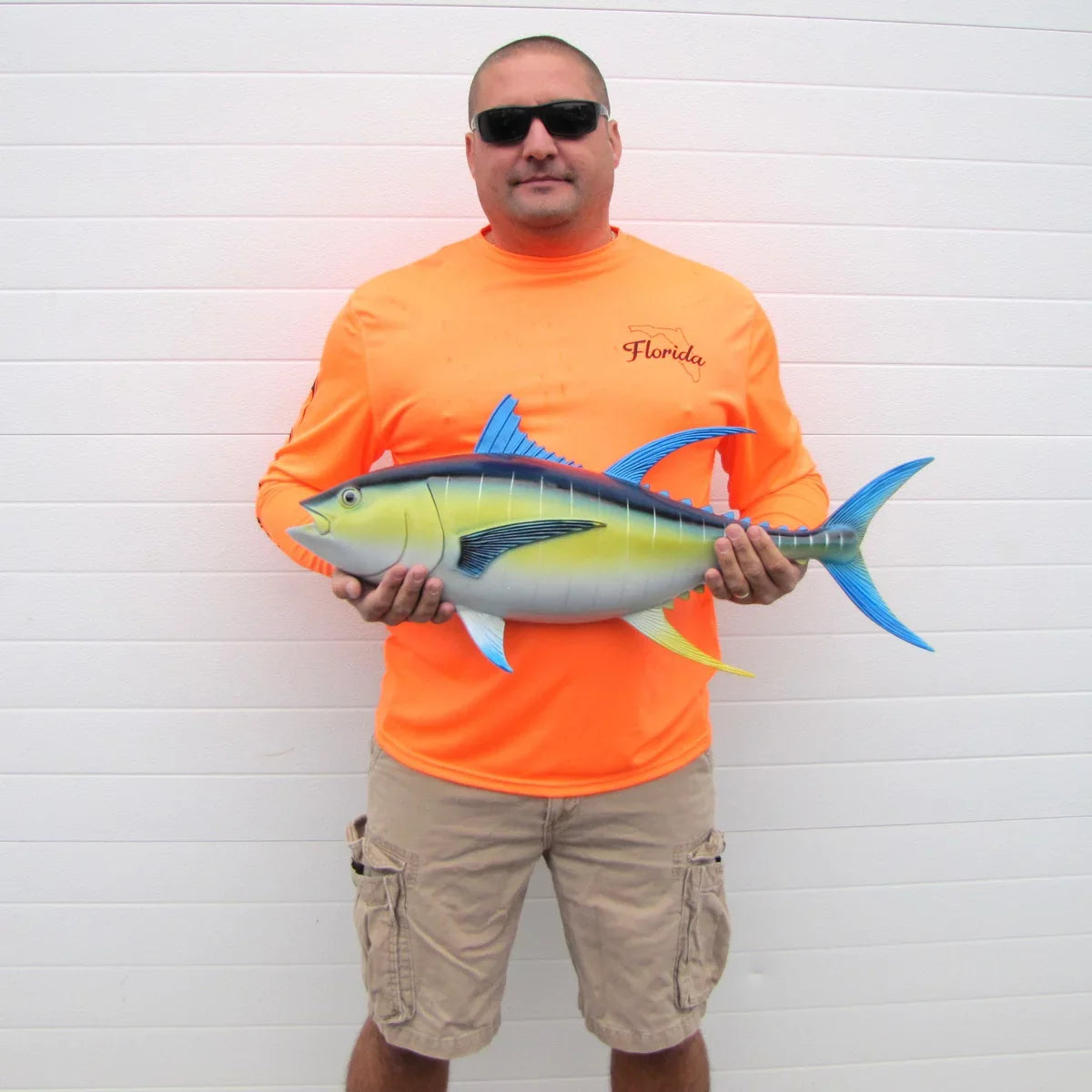 Trophy Wall Saltwater Lifelike Mount Resin Taxidermy Bluefin Tuna 28" Plaque Fish