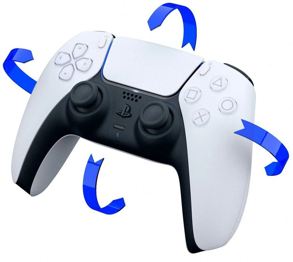 Controller White 2x Wireless Cleaning Microfiber Bundle 6Ave DualSense With Controllers 5, Cloth PS5 - PlayStation +