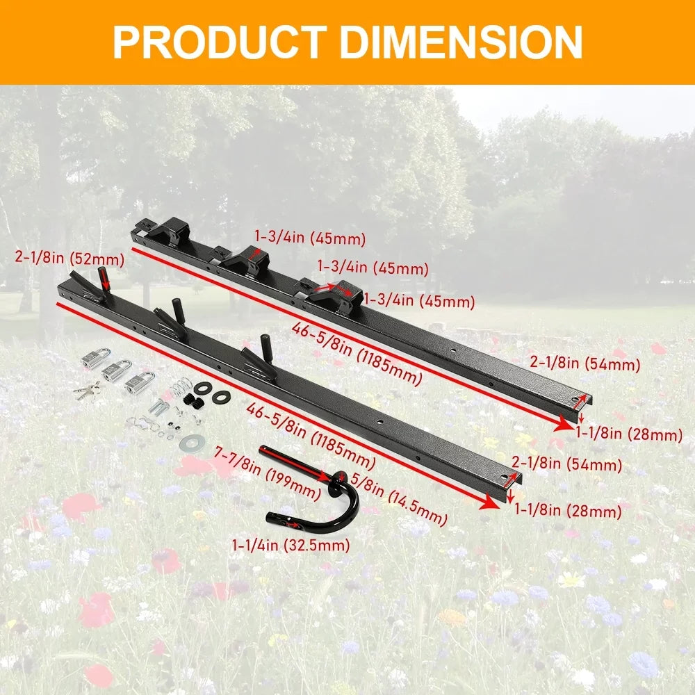 Trimmer Line for Trailer Weed 3 Place Weeder Edge Open Rack Landscape Kojem Lockable Holder Eater