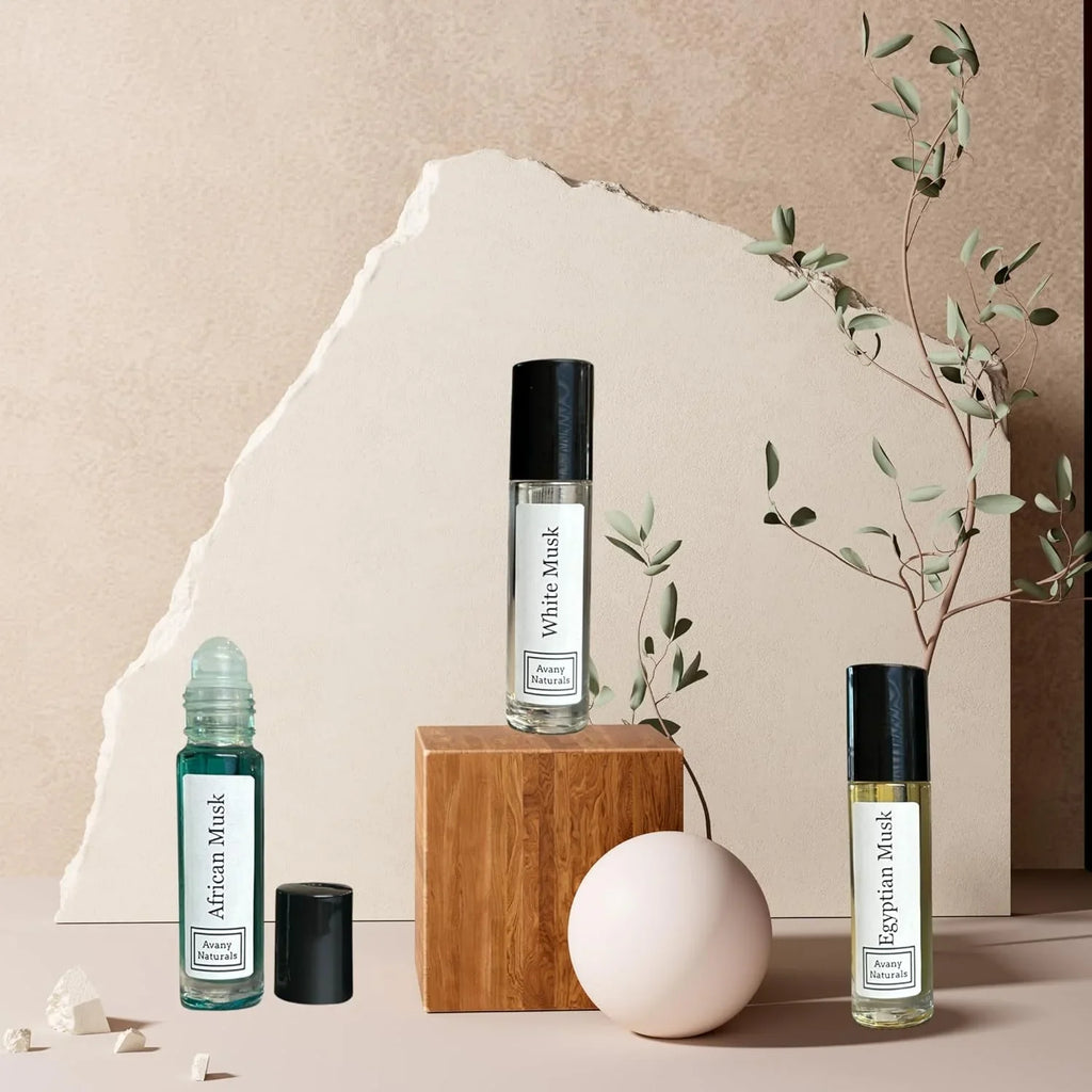 Alcohol Oil 3 Body China CSA) On Fragrance Body African Perfume, Of Unisex Oil, Set Musk, Concentrated (Musk Oil Fragrance, Musk, Roll Sandalwood,