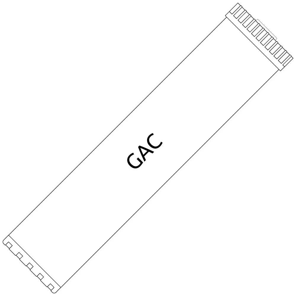 Blue GAC 20-inch Filter Big