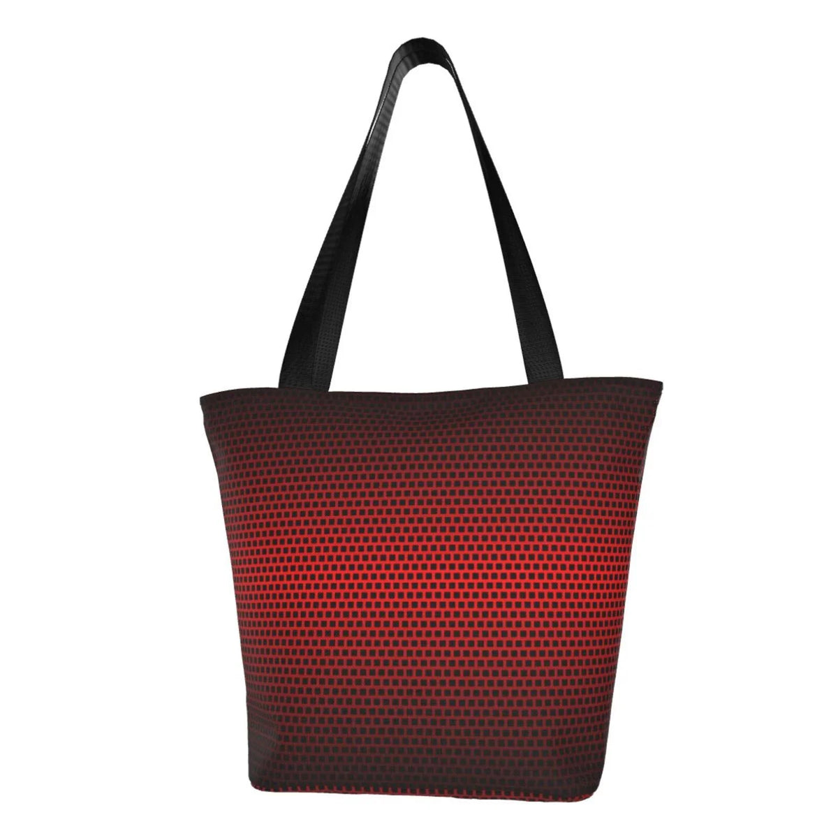 Handbags Tote Bag Geometric Background Red Capacity Square Bag Hobos Shopping Lukts Large Women'S Perforated Bag,Shoulder
