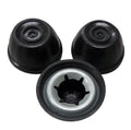 Weber Charcoal Grill Center 3 Pack Kettle Cap Cover Wheel Retainer Hubcap