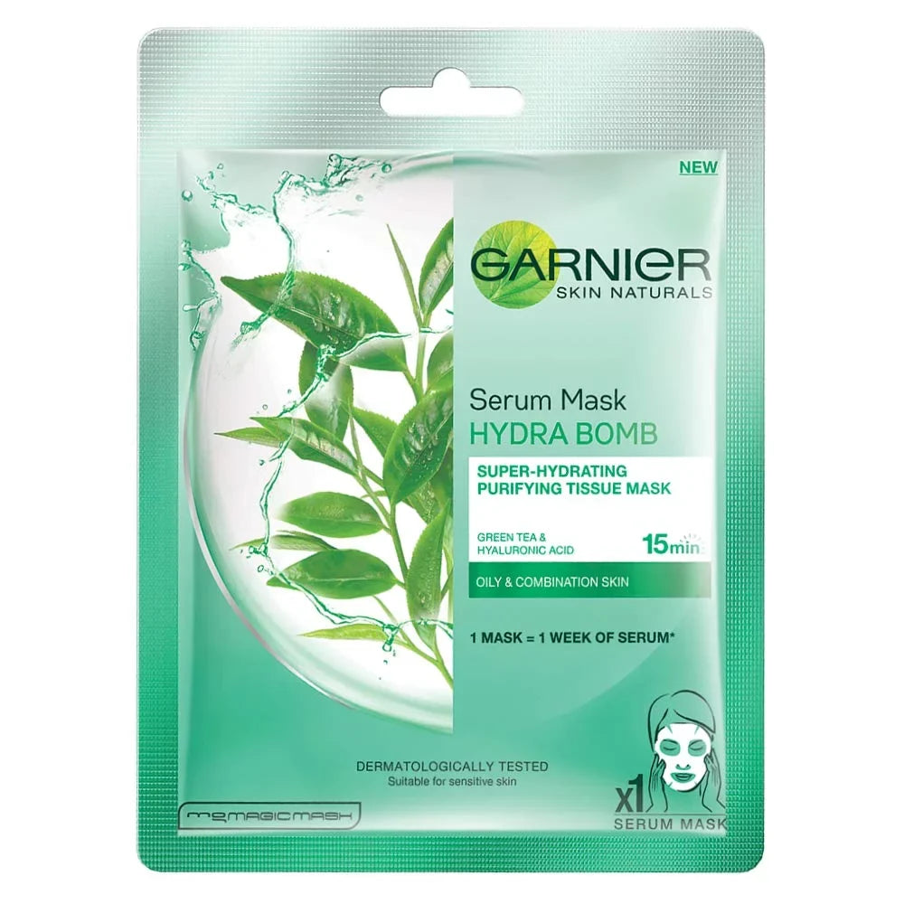 Serum Hydra Eye Face Green (Orange) Mask & Bomb Naturals Sheet Garnier Skin Mask Tea 32g 6g Serum
