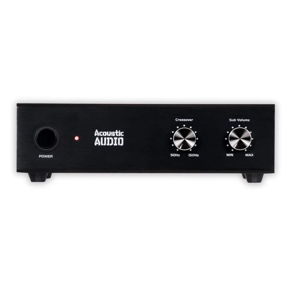 Pack Flush Speaker and Amps 10" Mount with Subwoofers 2 Acoustic HD-S10 Audio