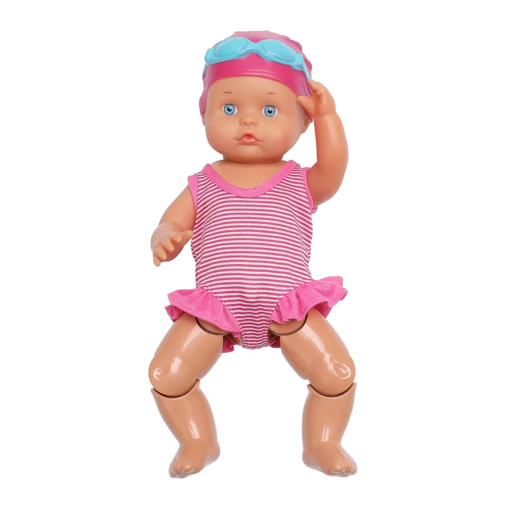 Swimming for Bathtub Electric Pool Toys Kids, Waterproof Sulobom Child, Toys, Pool Doll Bath,
