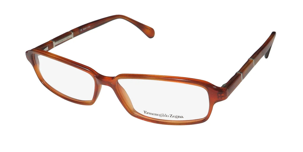 0711 Glasses Unisex Rectangle Lens Polycarbonate 3500 Zegna Ermenegildo VZ Reading