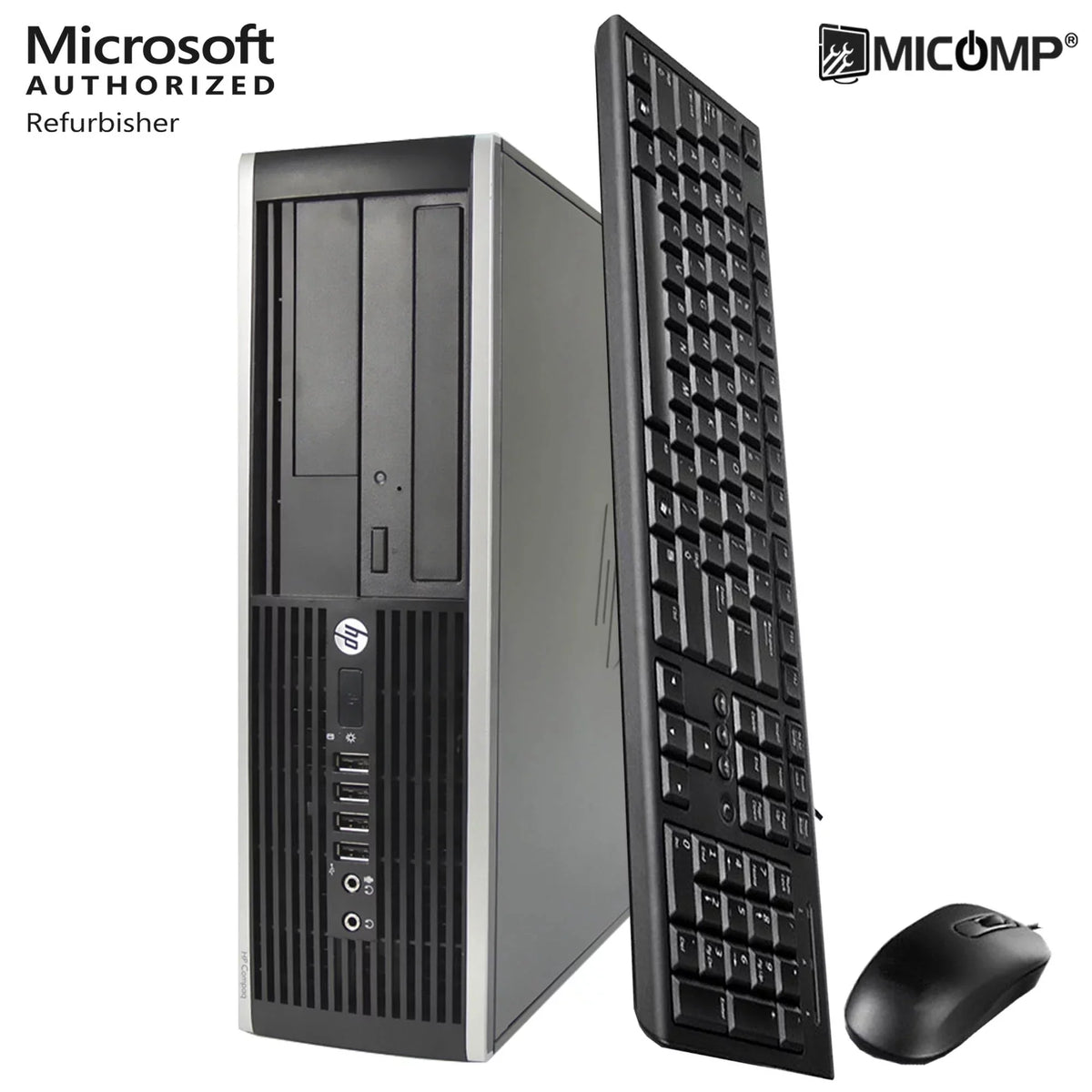 8100 SFF - 960GB 3.2Ghz SSD Desktop Year 1 Warranty i5 8GB Hp RAM Windows Elite PC 10 WiFi Core Computer