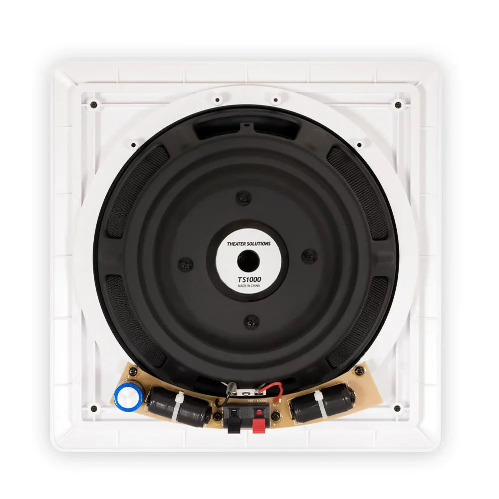 Amp Flush Theater and Mount Pack Subwoofer Speaker 10" TS1000 4 Solutions