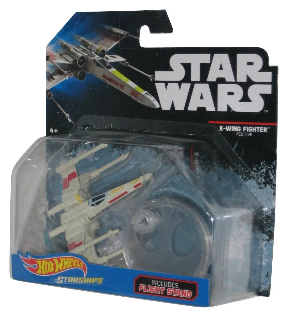 Starships Hot Red Wars Rogue X-Wing One Star Wheels Toy (2014) Five Fighter