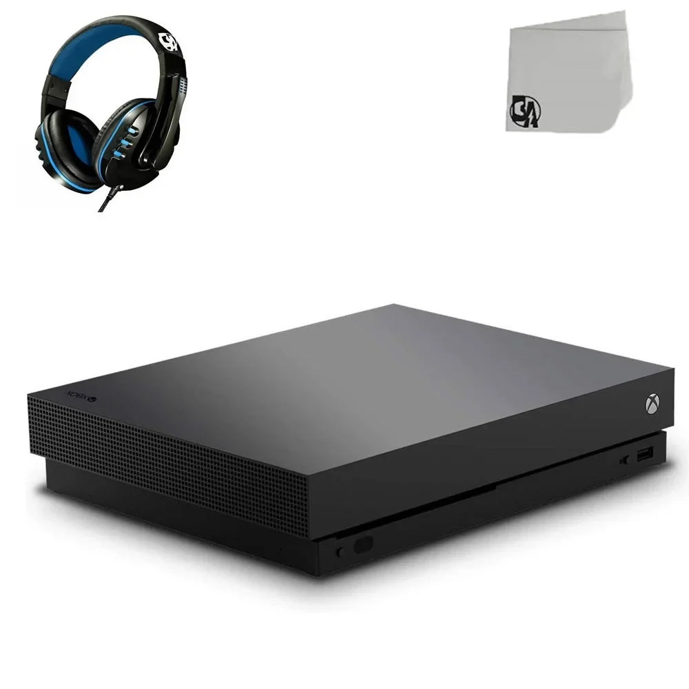 Microsoft Console Used 4K Only One HD Ultra Bundle Black BOLT X with Xbox Headset AXTION 1TB,