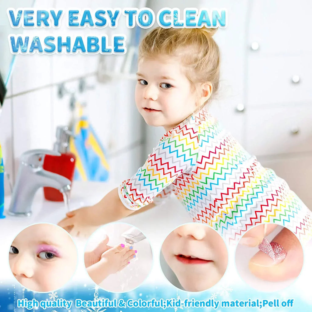 Washable 9 Years Girl Makeup 3 Play Girls Birthday Real Princess Makeup Old Kids, Kids 7 for Toys for Girl, Makeup Kit 10 Kit Cosmetic 4 with Girls, 5 Makeup Set 6 for for 8 Children 11 12 Case