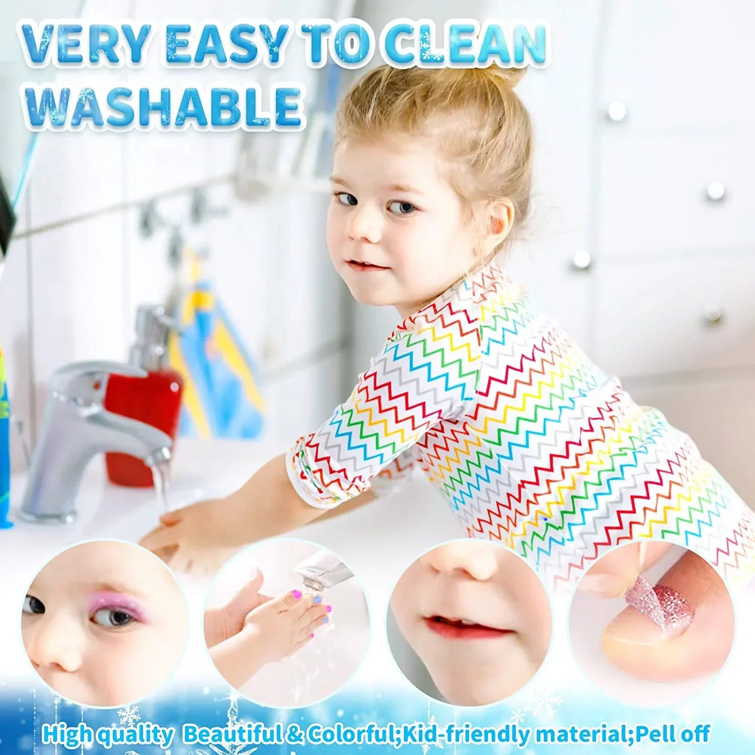 Washable 9 Years Girl Makeup 3 Play Girls Birthday Real Princess Makeup Old Kids, Kids 7 for Toys for Girl, Makeup Kit 10 Kit Cosmetic 4 with Girls, 5 Makeup Set 6 for for 8 Children 11 12 Case