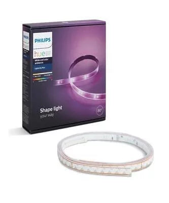 Hue Plus Smart Ambiance Connector White LED and pk 1 Color Lightstrip
