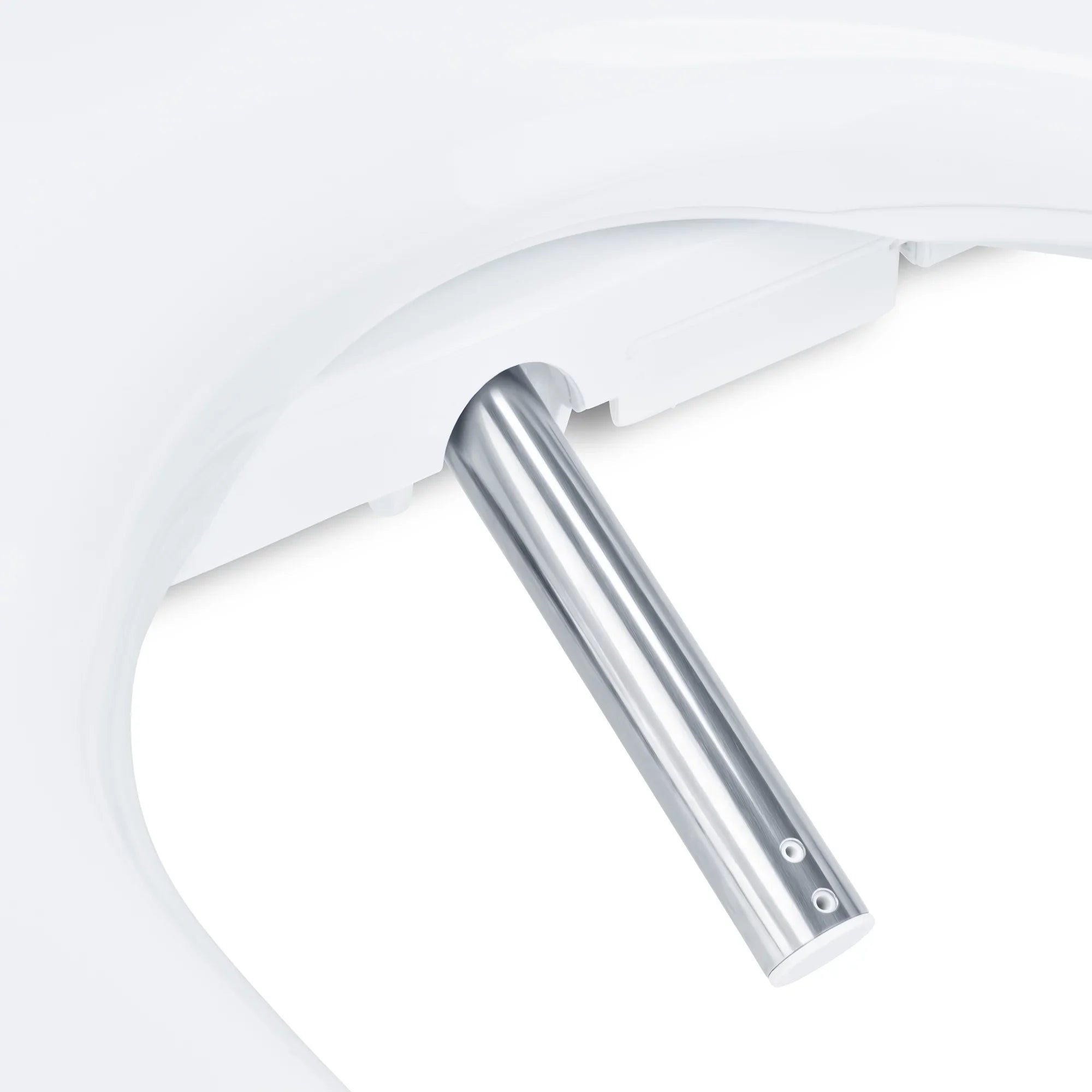 and Sidearm, Steel Seat Bidet with White Dryer Stainless SE400 Round Brondell Nozzle, Swash