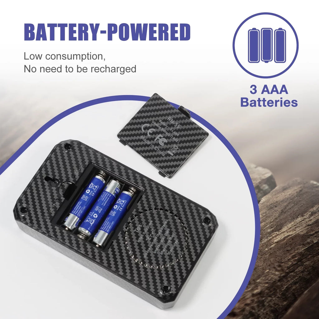 Operated Basis Detector Home Life Digital Radon Detector Portable Battery Radon