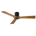 Flush Matte Black 54in and Fan Smart Control Kit with Aviator Koa Mount Separately) Sold Remote Distressed (Light Indoor 3-Blade exterior Ceiling
