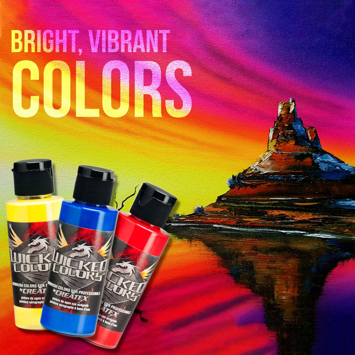 Master Hose Colors 6 TC-20, G22, with Professional S68, E91 Kit Airbrush Compressor Air Createx Master Wicked &