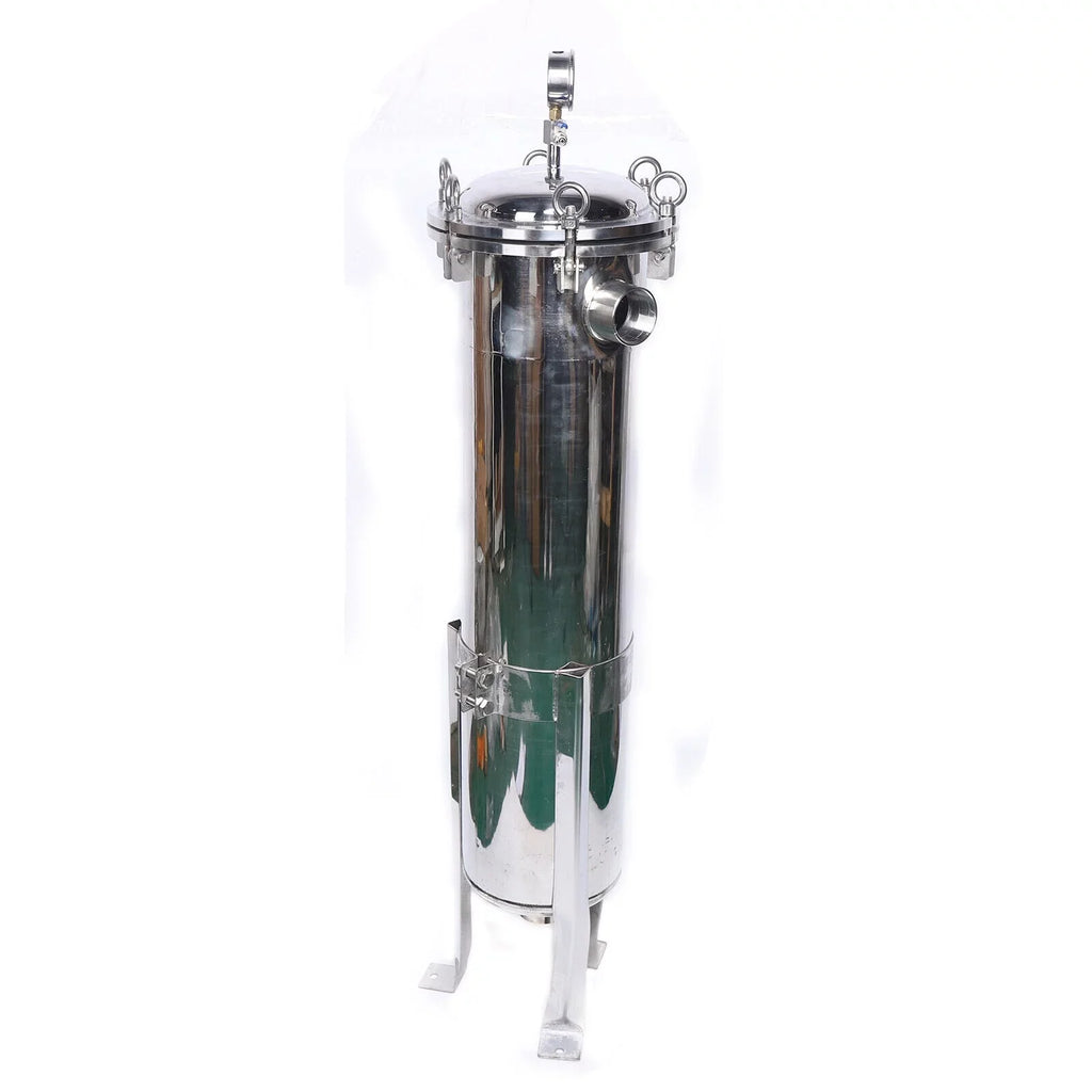 Steel 2" Bag Filter Stainless Filter Pressure Housing Fluid Filter 150PSI Industrial