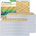 Filters Furnace Pleated HVAC Air (12-Pack) 11 MERV 16x30x4 AC Filterbuy