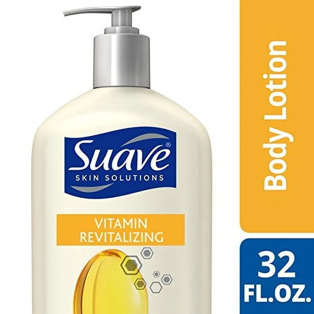 Oz, Revitalizing 1 Lotion 32 Pack Vitamin E, With Solutions Suave Of Body Fl Skin