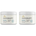 Pack 2 Cream 2 L-Glutathione Glutathione Cream oz with Setria fl Swanson