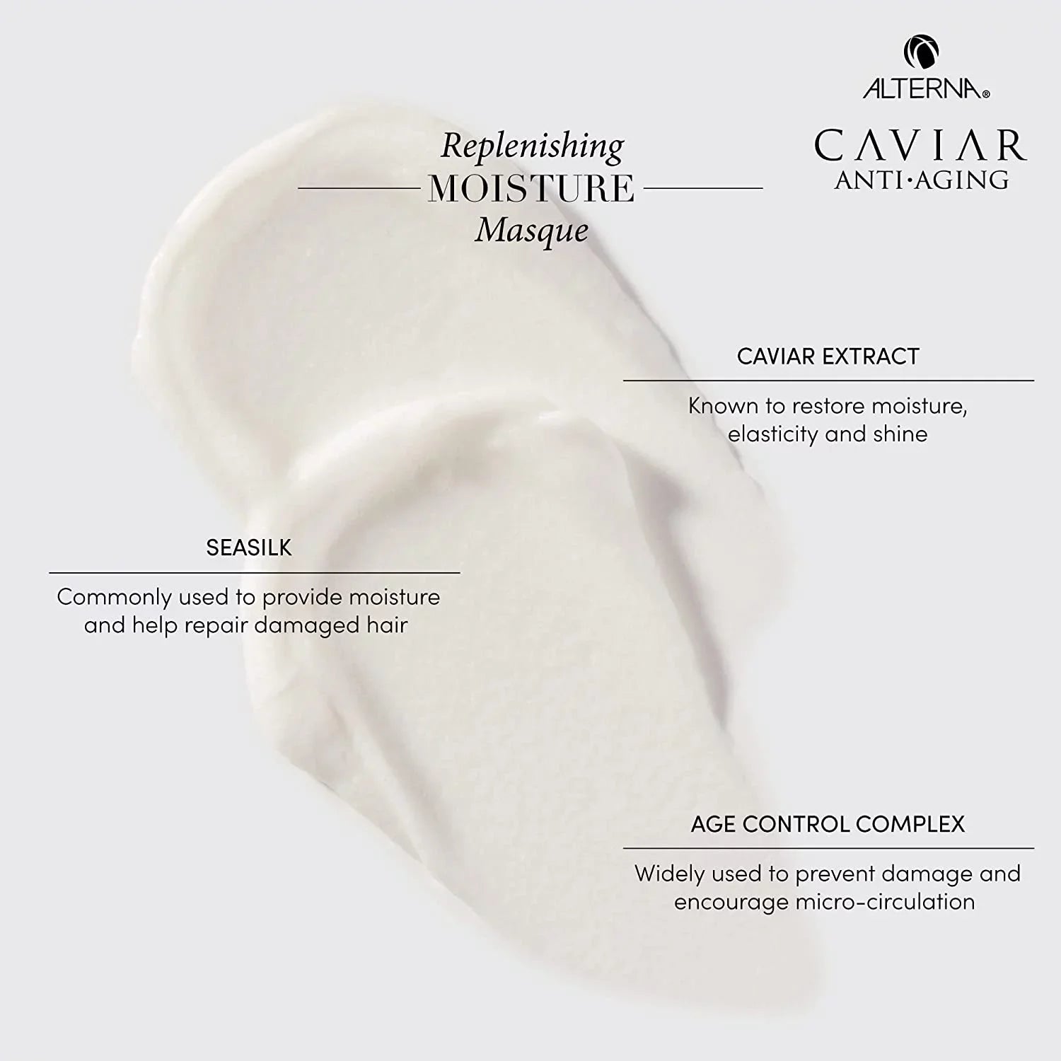 Oz 5.7 Masque, Moisture Alterna Anti-Aging Hair Caviar Replenishing