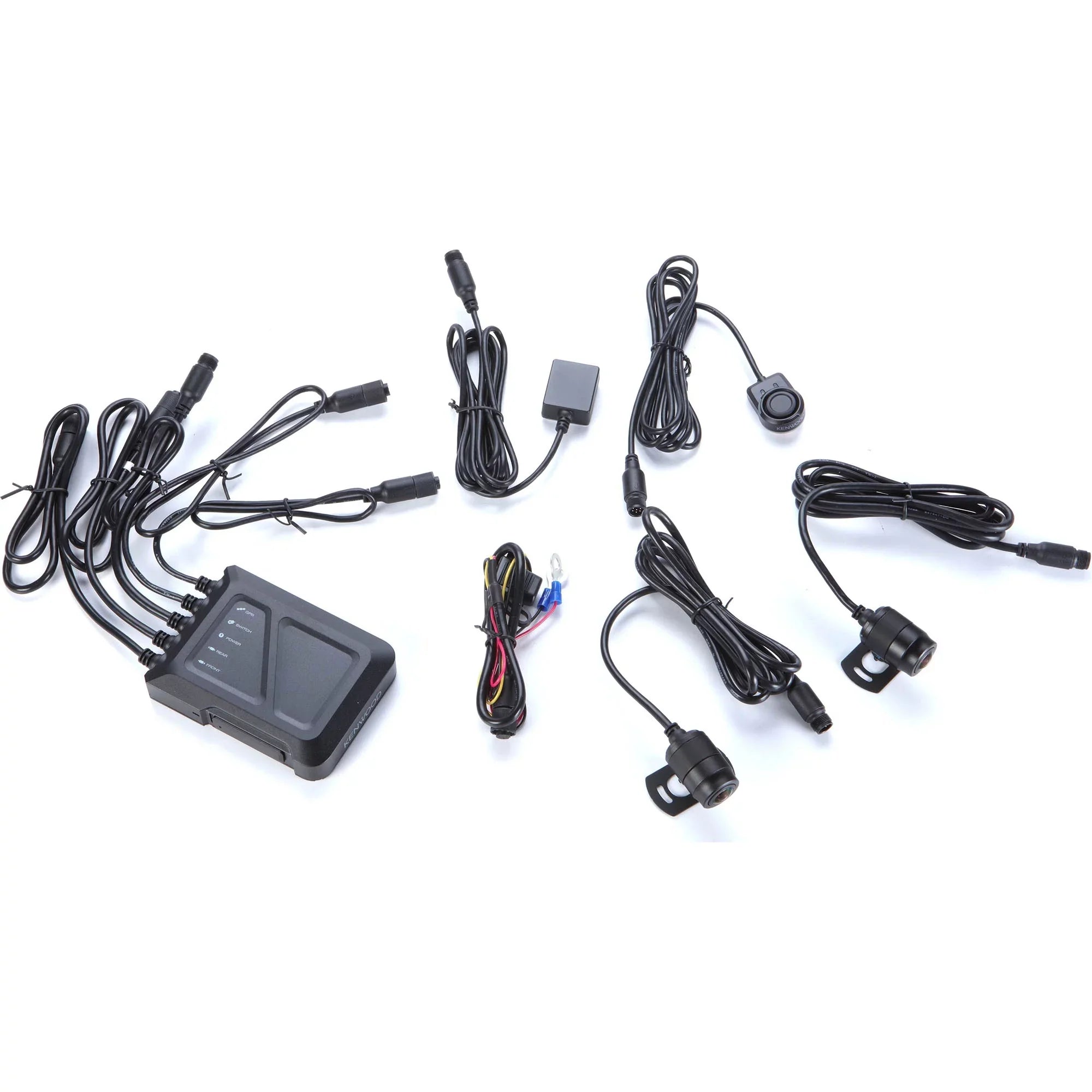 optional Motorsports HD Dash Kenwood camera with Cam Camera extension cable STZ-RF200WD and a 3.3ft with GPS (1m) Rear-View Kenwood STZ-RFCC100