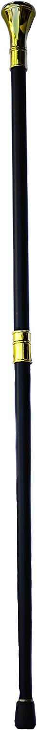 2 Walking Alloy Logo of Square at Cane Piece Top On & Handle, Dividable The Tip Embossed Metal Masonic with 37" 2-Tone Shaped Cane Handle, Compass Base Ball Rubber High Shaft,