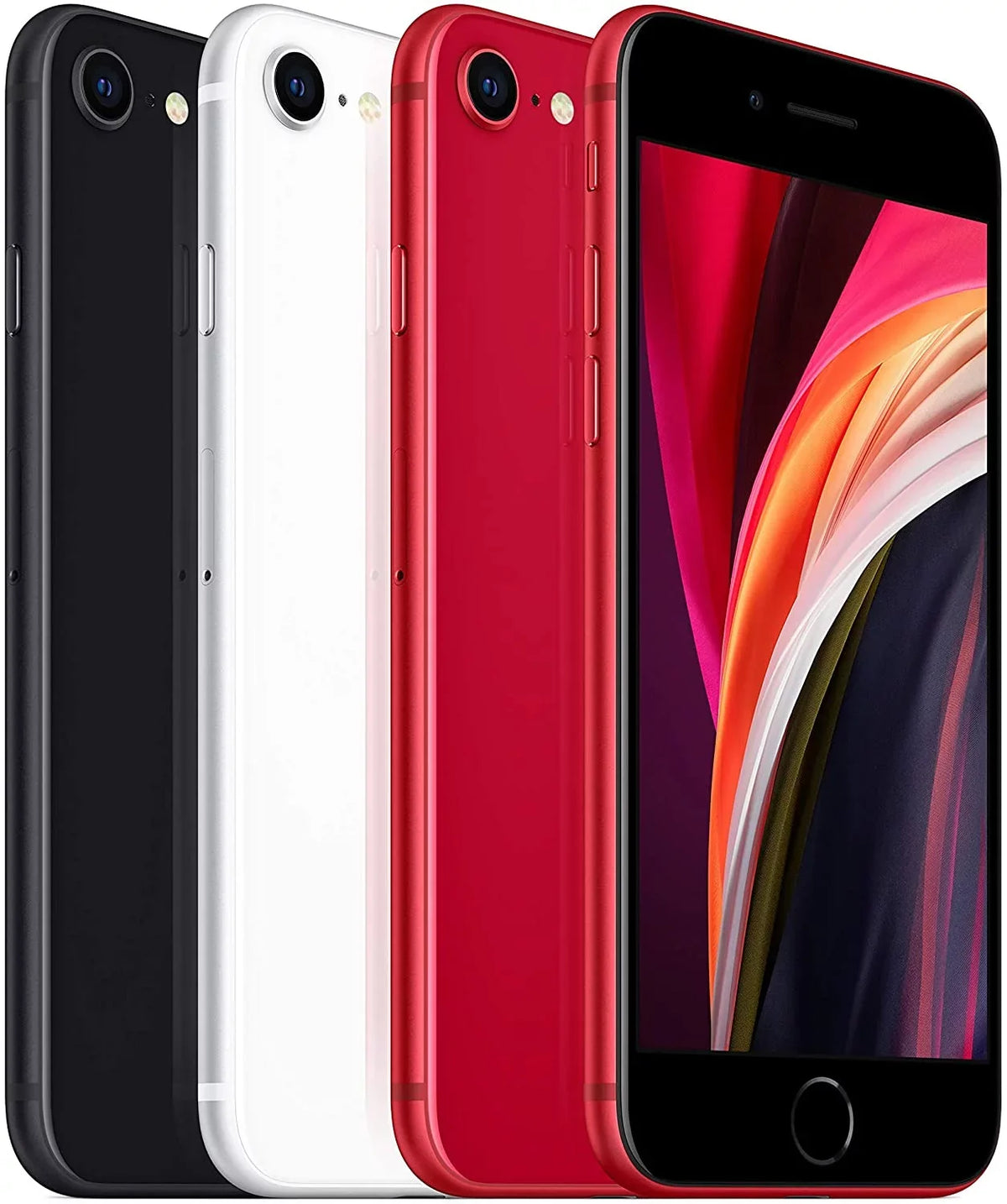(2nd SE Fair) Unlocked (Refurbished: iPhone Pre-Owned Red 64GB - Gen) Fully