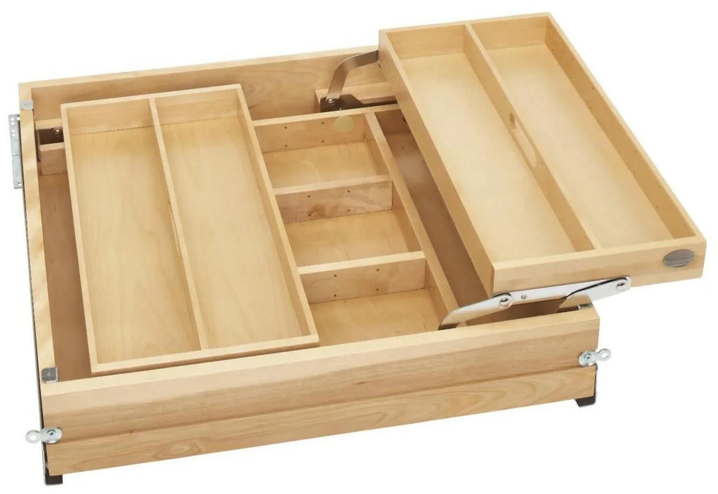 '- 4Wtmd-24H-1 Tiered Drawer 4Wtmd Cabinets Series Rev-A-Shelf 24" Organizer For Kitchen
