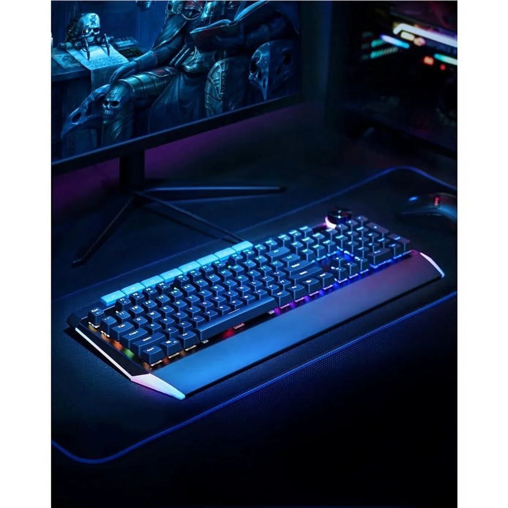 Volume KMG17 Blue 104key Switches Control Keyboard Mechanical Button with AUKEY
