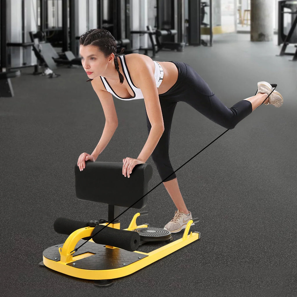 Machine Gym Multifunctional Squat Trainer Ab Squat Adjustable Home Deep Sissy