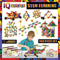 Kids Ages Year 9 Blocks for Creative Educational Set Engineering, Toy Construction Best - 5, Old, and 6, Learning STEM 8, Boys Girls Gift Building Toy BUILDER and IQ Toys, 10 for Fun 7,
