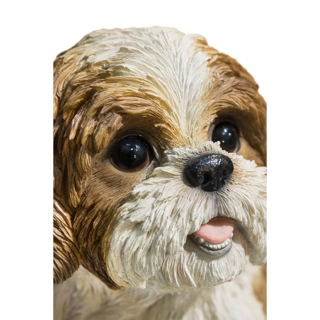 Puppy Hi-Line Tzu Garden Sitting Statue 11" Gifts Shih exterior
