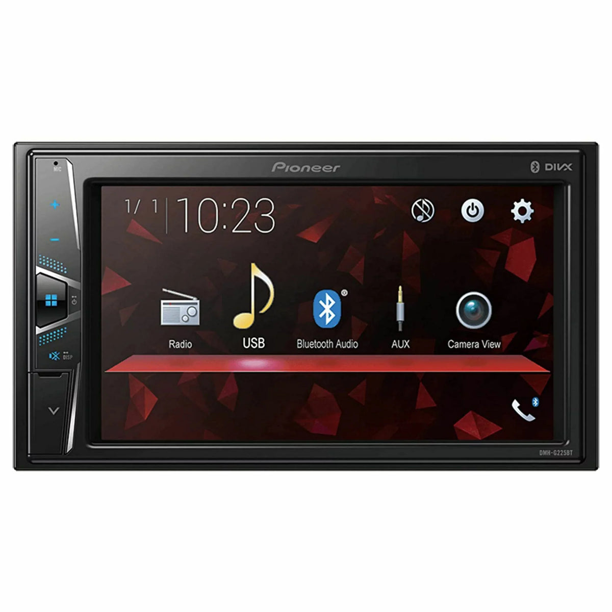 Digital Pioneer - Receiver with WVGA 6.2 DMH-220EX inch Multimedia Display