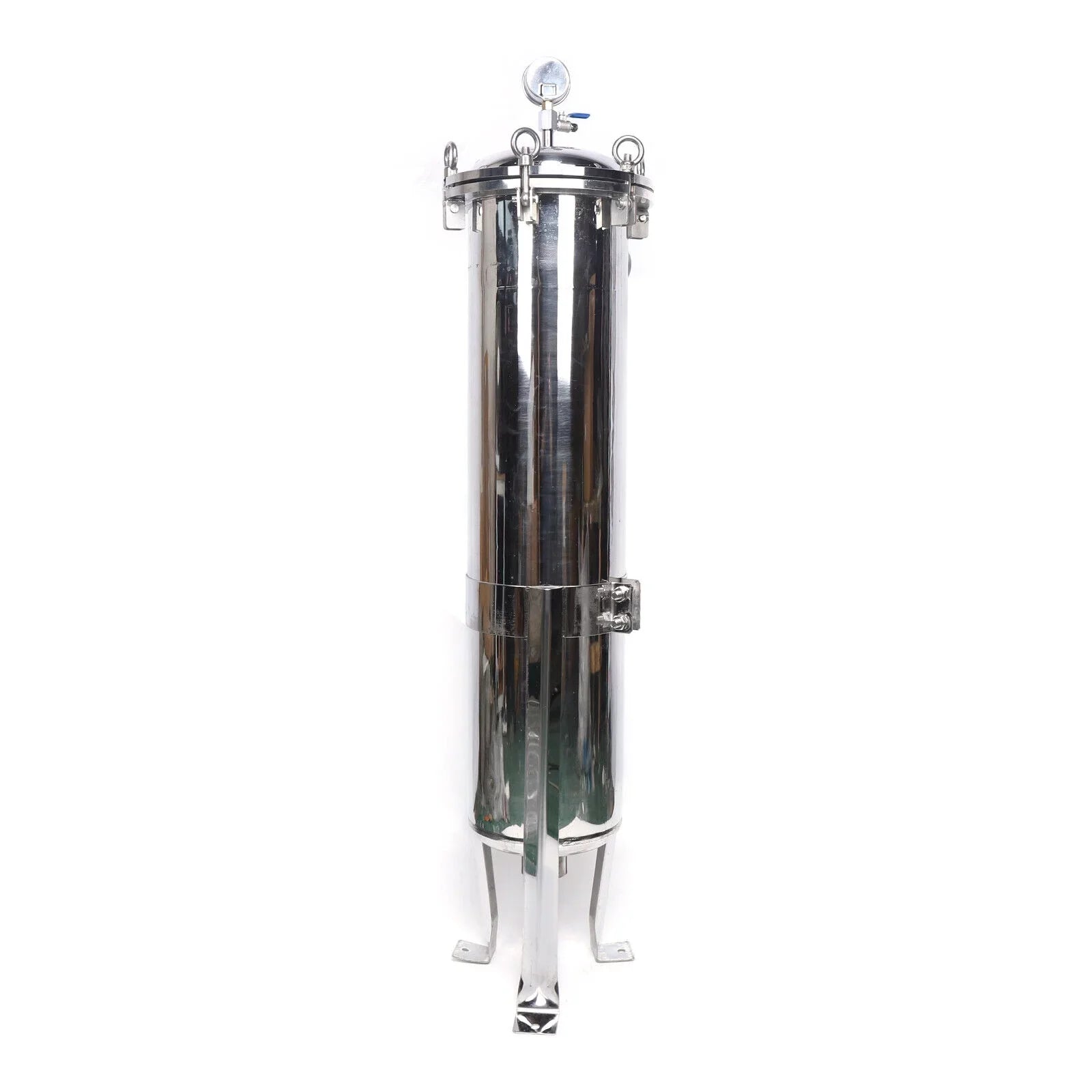 Steel 2" Bag Filter Stainless Filter Pressure Housing Fluid Filter 150PSI Industrial